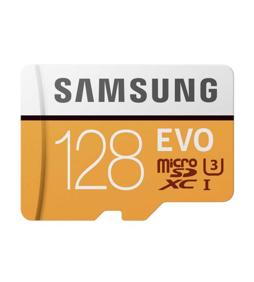 Samsung Micro SDHC UHS1 Class-10 EVO 100MB/s 128GB 